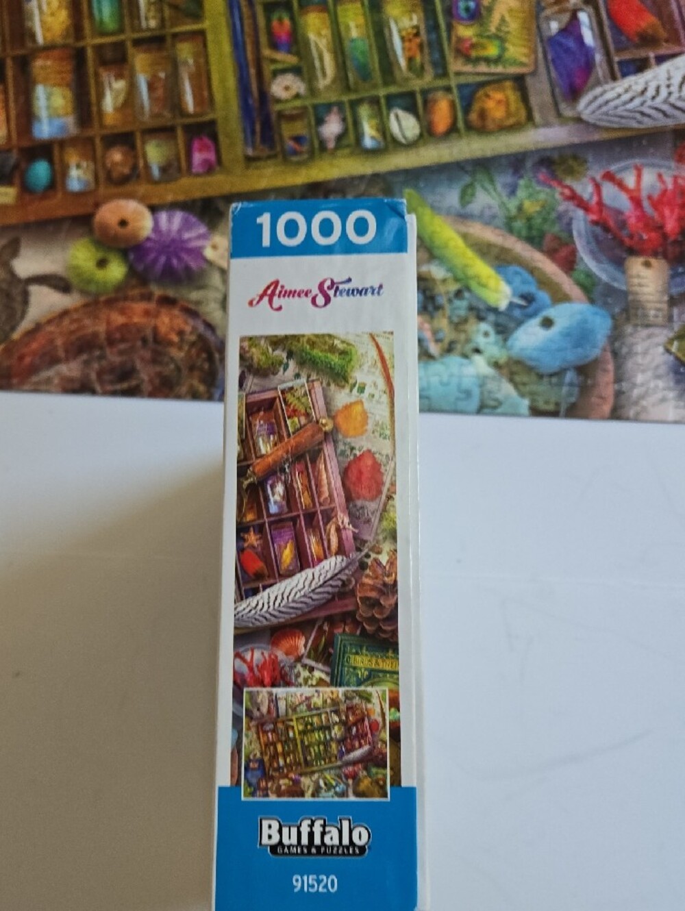 Aimee Stewart Puzzle Buffalo The Naturalist's Collection Jigsaw Puzzle 1000 Pcs - Picture 7 of 16